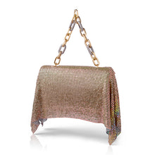 Load image into Gallery viewer, Dazzle Metallic Clutch