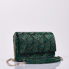 Load image into Gallery viewer, Arya Clutch (Emerald Green)