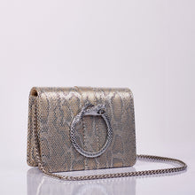Load image into Gallery viewer, Corra Clutch Leo (Silver)
