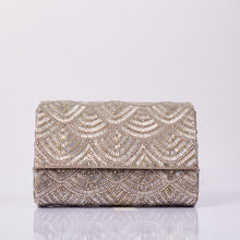Load image into Gallery viewer, Arya Clutch (Silver)
